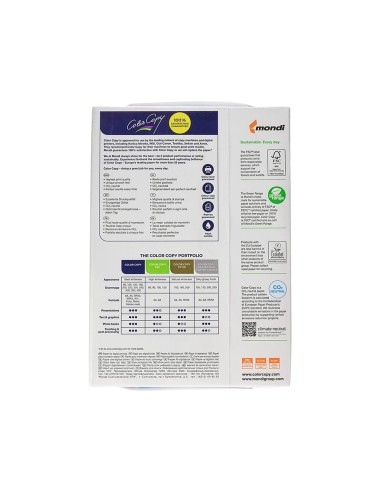 PAPEL FOTOCOP.COLOR COPYDIN A3 160 GRAMOS PAQUETE 250 H.