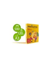 PAPEL FOTOCOPIADORA NAVIGATOR DIN A3 120 GRAMOS PAQUETE 500 H. 2