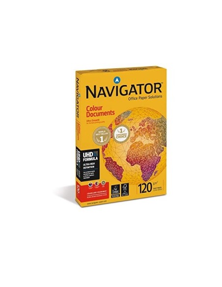 PAPEL FOTOCOPIADORA NAVIGATOR DIN A3 120 GRAMOS PAQUETE 500 H.