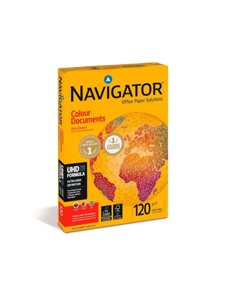 PAPEL FOTOCOPIADORA NAVIGATOR DIN A3 120 GRAMOS PAQUETE 500 H.