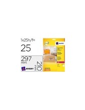 ETIQUETA ADH. AVERY L7567-25 210X297MM TPTE. 25H. 2