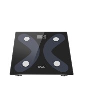 BASCULA BAÑO JOCCA 150KG MIDE GRASA CORPORAL MEMORIA