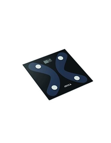 BASCULA BAÑO JOCCA 150KG MIDE GRASA CORPORAL MEMORIA