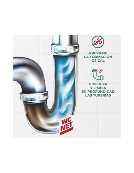DESATASCADOR DE TUBERIAS GEL WC NET ENERGY BOTELLA DE 1 LITRO