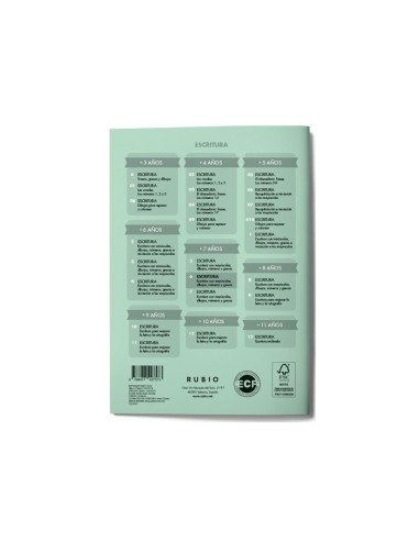 CUADERNO RUBIO CALIGRAFIA Nº 6