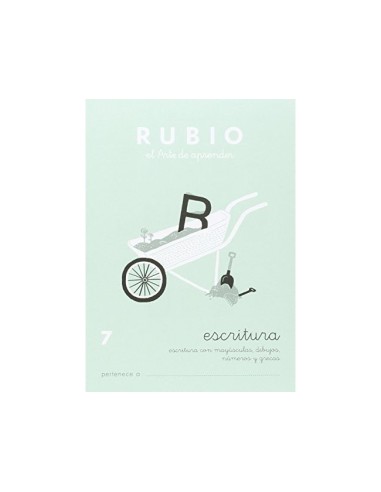 CUADERNO RUBIO CALIGRAFIA Nº 7