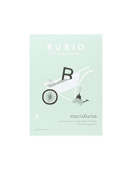 CUADERNO RUBIO CALIGRAFIA Nº 7