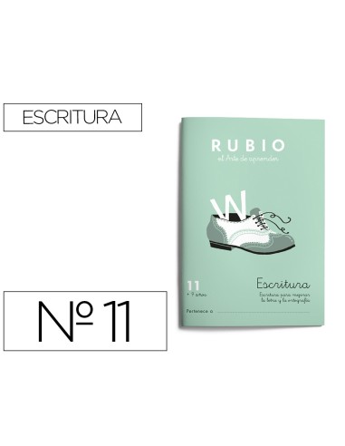 CUADERNO RUBIO CALIGRAFIA Nº 11