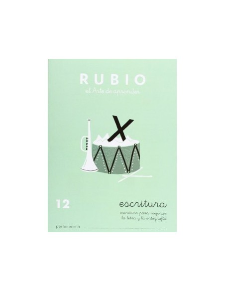 CUADERNO RUBIO CALIGRAFIA Nº 12