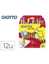 LAPICES COL.GIOTTO BEBE CAJA 12 LAPICES