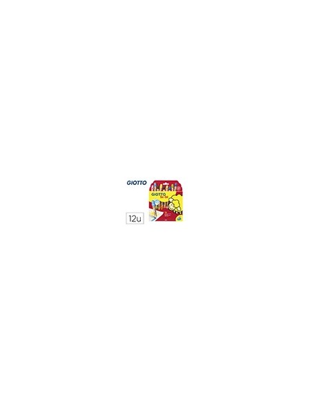 LAPICES COL.GIOTTO BEBE CAJA 12 LAPICES