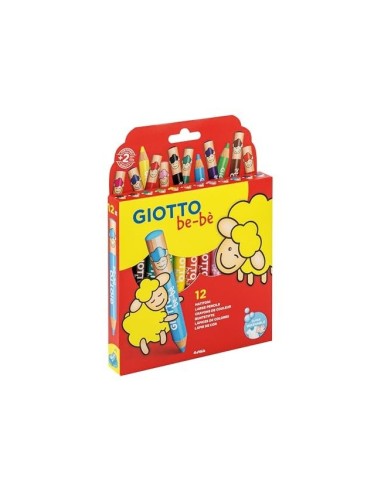 LAPICES COL.GIOTTO BEBE CAJA 12 LAPICES