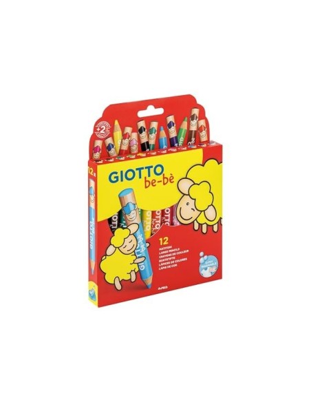 LAPICES COL.GIOTTO BEBE CAJA 12 LAPICES