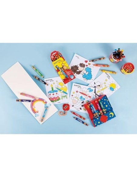 LAPICES COL.GIOTTO BEBE CAJA 12 LAPICES
