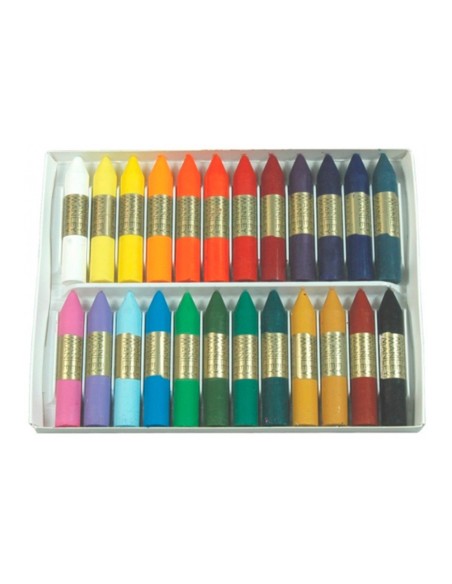 LAPICES CERA MANLEY CAJA 24 COL.REF.124