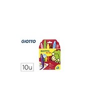 LAPICES CERA GIOTTO BEBE CAJA 10 COL. 2