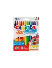 ROTULADOR CARIOCA JOY CAJA 12 COL.