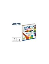 ROTULADOR GIOTTO TURBO COLOR CAJA 24 COL.LAVABLES C/PUNTA BLOQUEADA 2