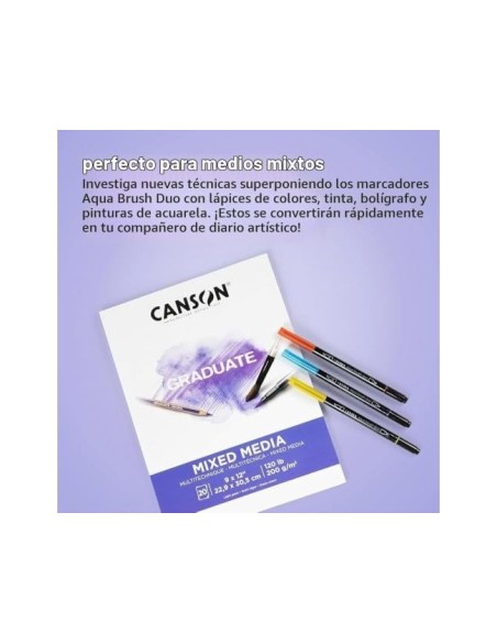 ROTULADOR LYRA AQUA BRUSH DUO CAJA 24 COL.