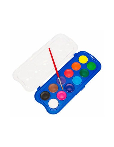 ACUARELA GIOTTO 12 COLORES ESTUCHE DE PLASTICO