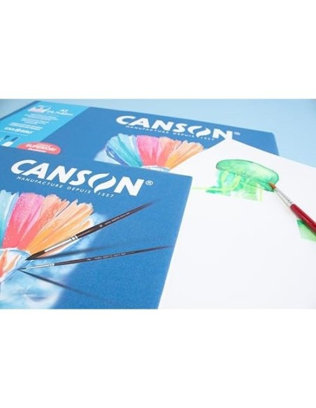 PAPEL ACUARELA BASIK CANSON DIN A3 370 GR PACK 6 H.
