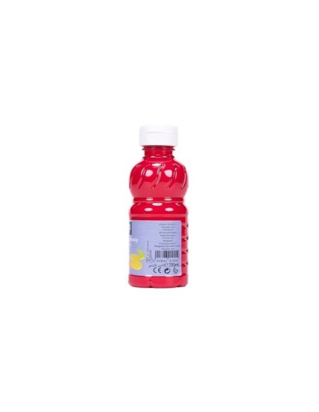 PINTURA ACRILICA L&B BRILLO ROJO PRIMARIO BOTE DE 250 ML