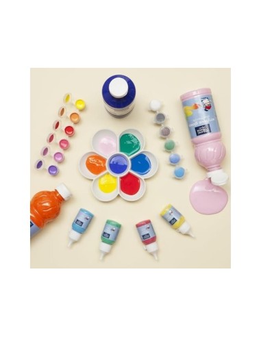 PINTURA ACRILICA L&B BRILLO ROJO PRIMARIO BOTE DE 250 ML