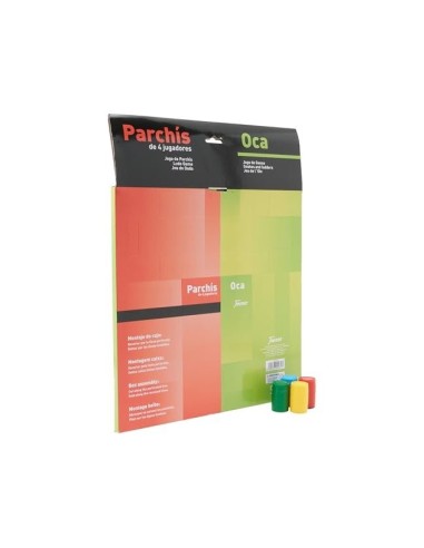 PARCHIS C/OCA TABLERO PEQUEÑO 42,5X33X4,45X33X4,4