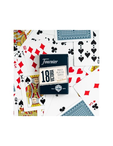 BARAJA FOURNIER POKER INGLES Y BRIDGE 18-55