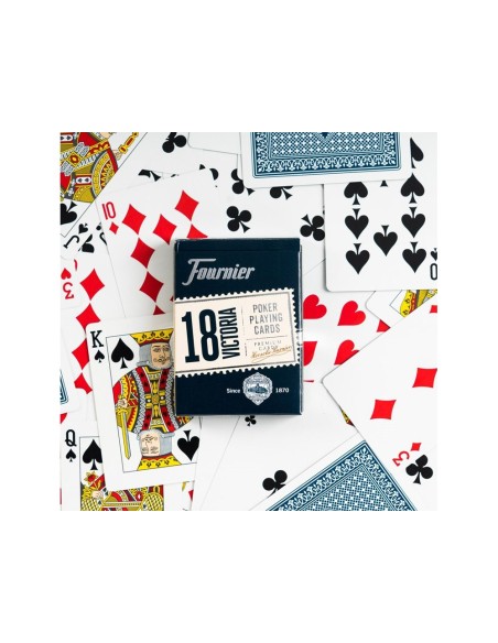 BARAJA FOURNIER POKER INGLES Y BRIDGE 18-55
