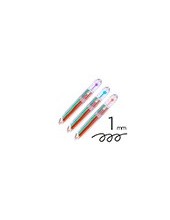 BOLIGRAFO LIDERPAPEL 10 1 CUERPO TPTE.10 1MM RETRACTIL 2