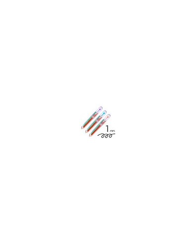 BOLIGRAFO LIDERPAPEL 10 1 CUERPO TPTE.10 1MM RETRACTIL