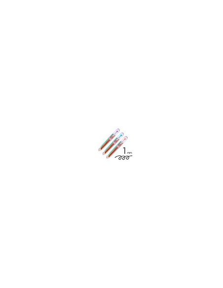 BOLIGRAFO LIDERPAPEL 10 1 CUERPO TPTE.10 1MM RETRACTIL