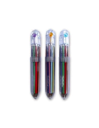 BOLIGRAFO LIDERPAPEL 10 1 CUERPO TPTE.10 1MM RETRACTIL
