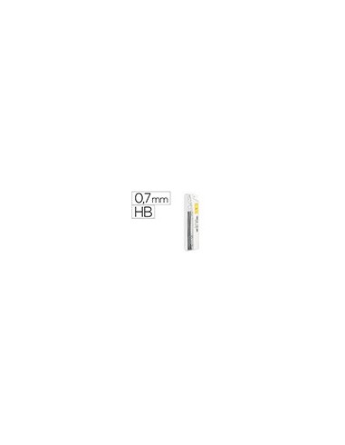 MINAS GRAFITO 0.7 MM HB TUBO 12 MINAS