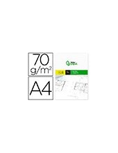PAPEL DIBUJO LIDERPAPEL A4 210X297MM 70G/M2 VEGETAL SOBRE 12 HOJAS 2