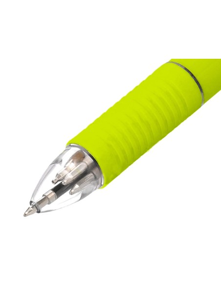 BOLIGRAFO LIDERPAPEL 5 EN 1 AZ. NG. ROJO VERDE 0,7M PORTAMINAS 0,5MM