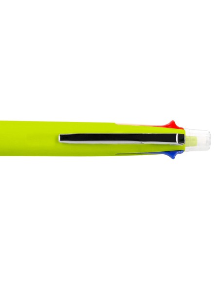 BOLIGRAFO LIDERPAPEL 5 EN 1 AZ. NG. ROJO VERDE 0,7M PORTAMINAS 0,5MM