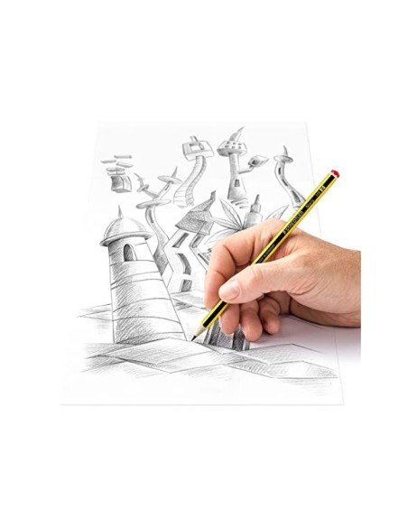 LAPICES GRAFITO STAEDTLER NORIS N.1 B