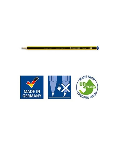LAPICES GRAFITO STAEDTLER NORIS N.3 H