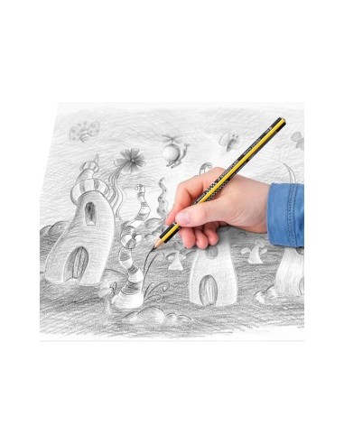 LAPICES GRAFITO STAEDTLER TRIPLUS 2B