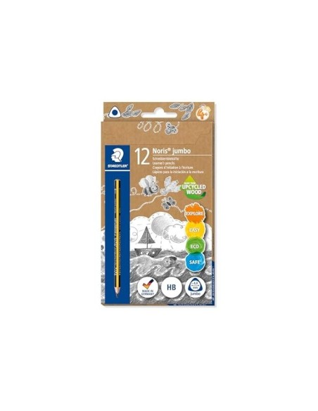 LAPICES GRAFITO STAEDTLER TRIPLUS 2B