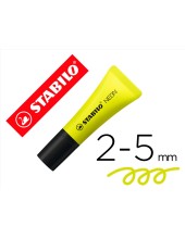 ROTULADOR STABILO FLUORESCENTE 72 AMARILLO NEON
