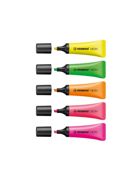 ROTULADOR STABILO FLUORESCENTE 72 AMARILLO NEON