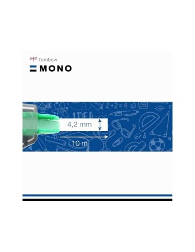 CORRECTOR TOMBOW CINTA 4,2 MM X 10 MT