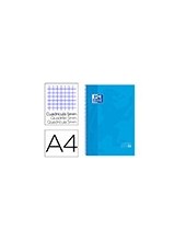 CUADERNO ESP. OXFORD EBOOK A4 T.EXTRA 5MM 80H 90GR. TURQ. 2