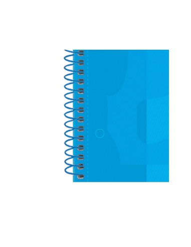CUADERNO ESP. OXFORD EBOOK A4 T.EXTRA 5MM 80H 90GR. TURQ.