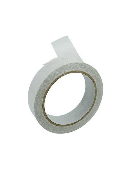 CINTA ADHESIVA PLICO DOBLE CARA 15MM X 20MT