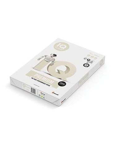 PAPEL FOTOCOPIADORA IQ PREMIUM DIN A4 80 GRAMOS PAQUETE DE 500 HOJAS