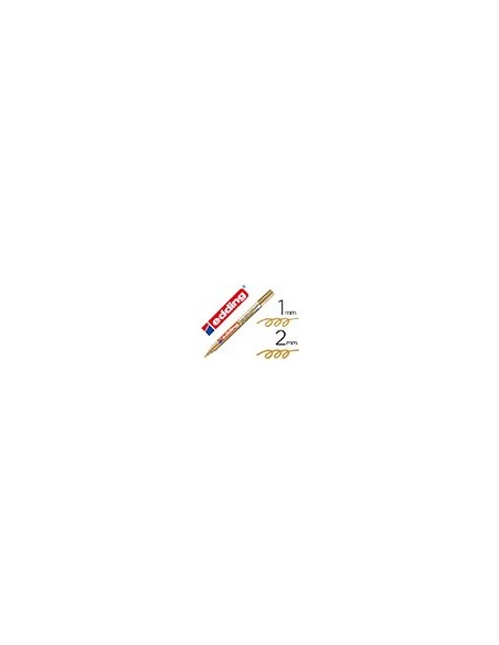 ROTULADOR EDDING PUNTA FIBRA 751 ORO PUNTA REDONDA 1,5 MM